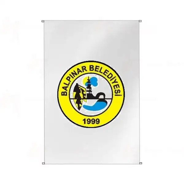 Balpnar Belediyesi Bina Cephesi Bayraklar