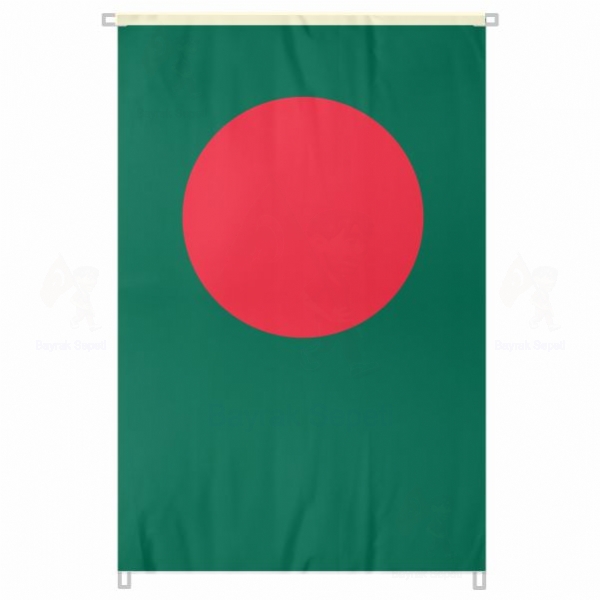 Banglade Bina Cephesi Bayrak reticileri