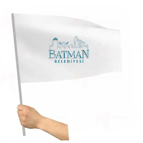 Batman Belediyesi Sopal Bayraklar