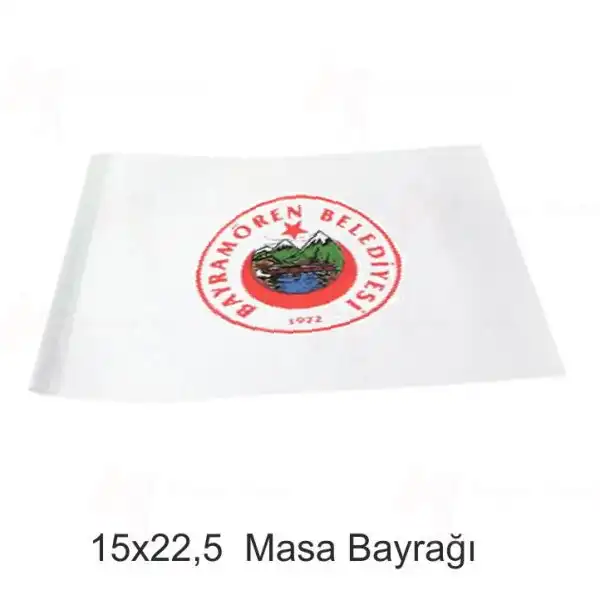 Bayramren Belediyesi Masa Bayraklar