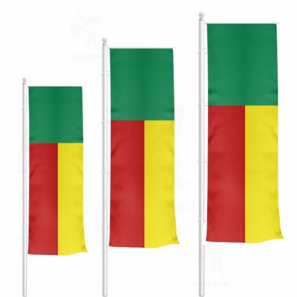 Benin Dikey Gnder Bayraklar