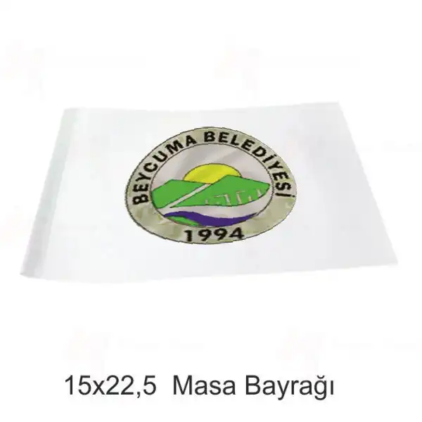 Beycuma Belediyesi Masa Bayraklar