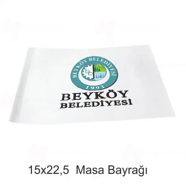 Beyky Belediyesi Masa Bayraklar