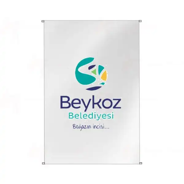 Beykoz Belediyesi Bina Cephesi Bayraklar