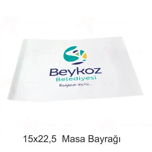 Beykoz Belediyesi Masa Bayraklar