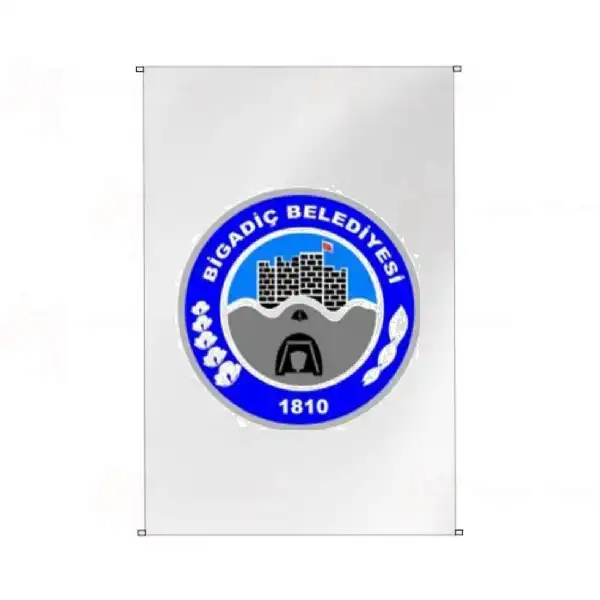 Bigadiç Belediyesi Bina Cephesi Bayrakları