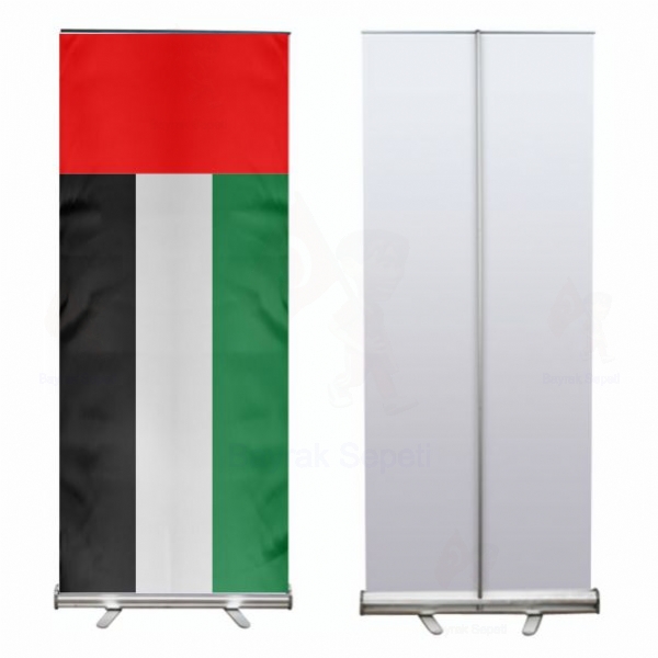 Birleik Arap Emirlikleri Roll Up ve Banner