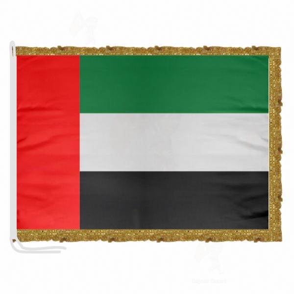 Birleik Arap Emirlikleri Saten Kuma Makam Bayra