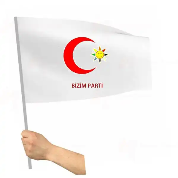 Bizim Parti Sopalı Bayraklar