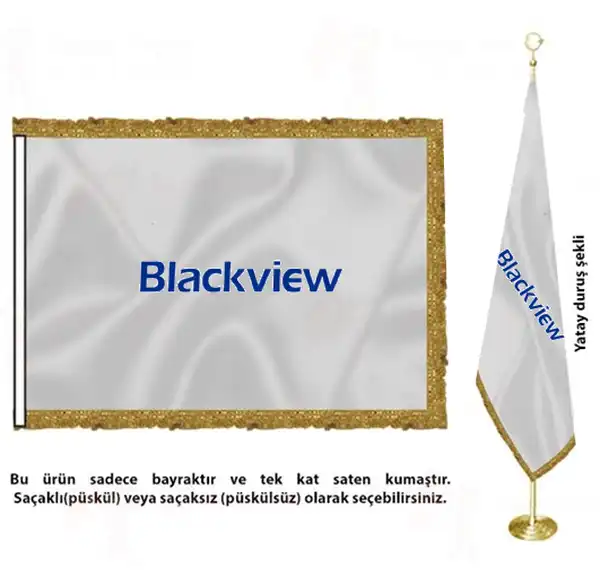 Blackview Saten Kuma Makam Bayra