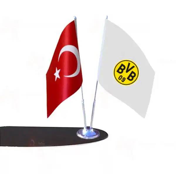 Borussia Dortmund 2 Li Masa Bayraklar