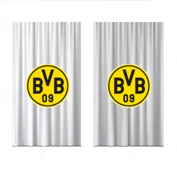 Borussia Dortmund Gnelik Saten Perde
