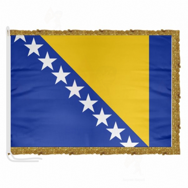 Bosna Hersek Saten Kuma Makam Bayra