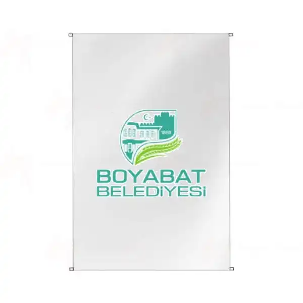 Boyabat Belediyesi Bina Cephesi Bayrak lleri