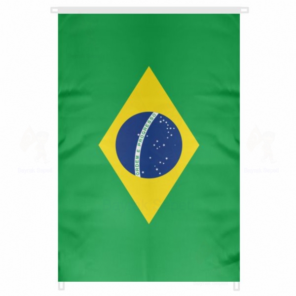 Brezilya Bina Cephesi Bayraklar