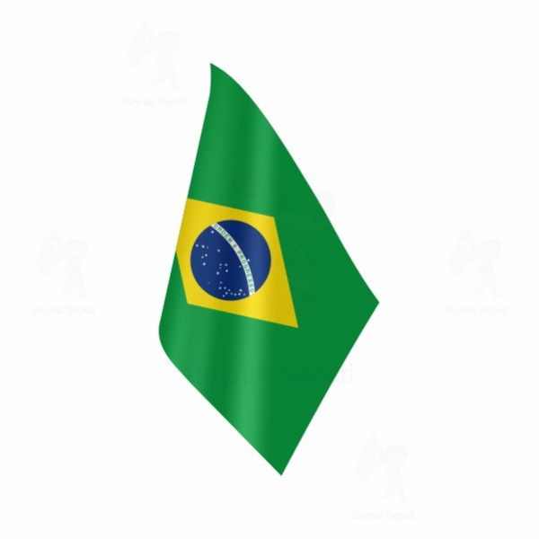 Brezilya Masa Bayraklar Tasarm