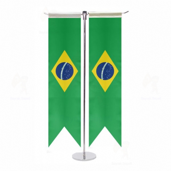 Brezilya T Masa Bayraklar