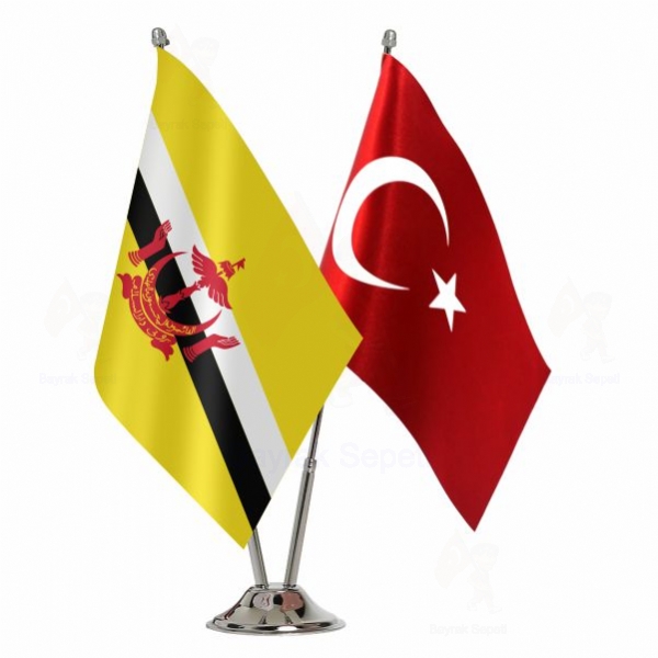 Brunei 2 Li Masa Bayraklar