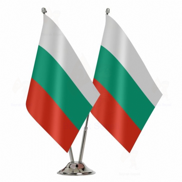 Bulgaristan 2 Li Masa Bayra retimi