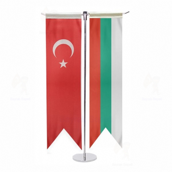 Bulgaristan T Masa Bayraklar zellii