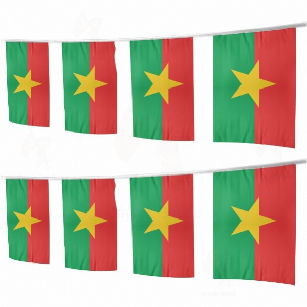 Burkina Faso pe Dizili Ssleme Bayraklar