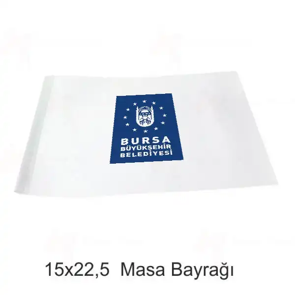 Bursa Bykehir Belediyesi Masa Bayraklar