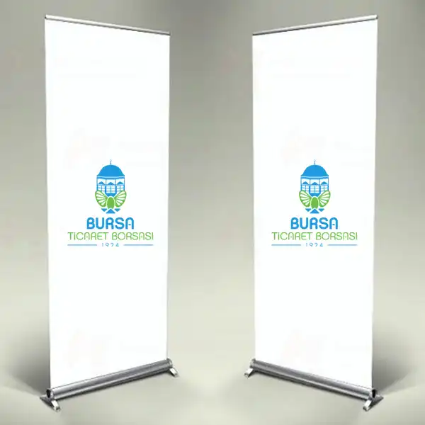 Bursa Ticaret Borsas Roll Up ve Banner