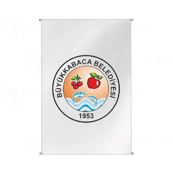 Büyükkabaca Belediyesi Bina Cephesi Bayrakları