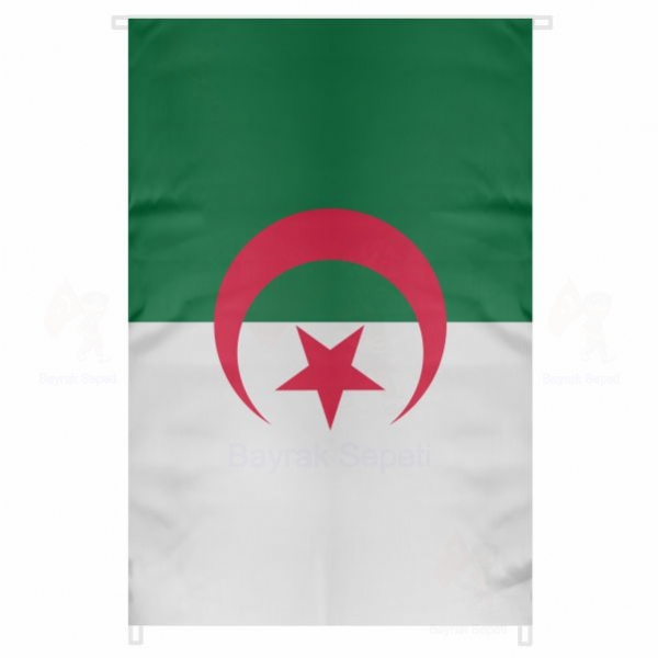 Cezayir Bina Cephesi Bayrak retimi ve Sat
