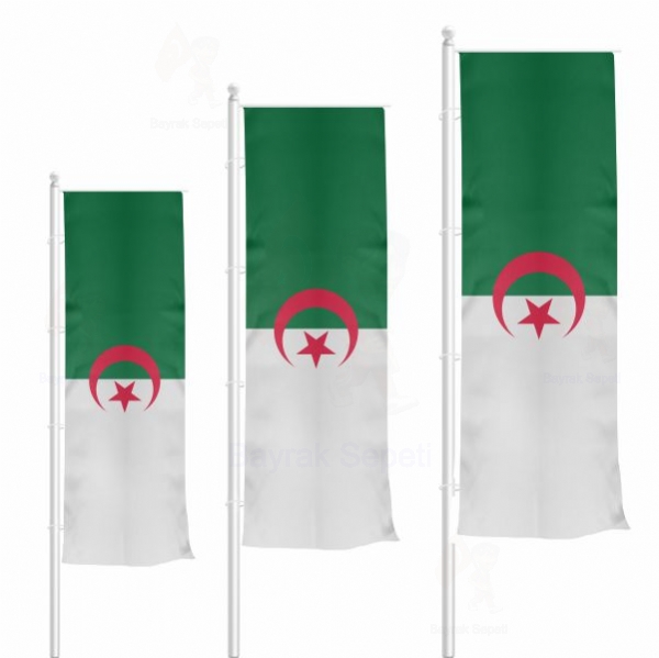 Cezayir Dikey Gnder Bayraklar