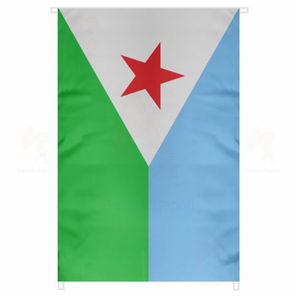 Cibuti Bina Cephesi Bayraklar