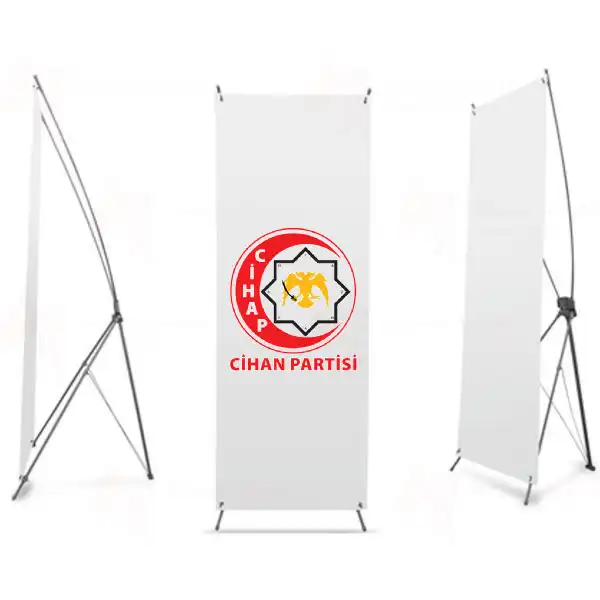Cihan Partisi X Banner Baskı