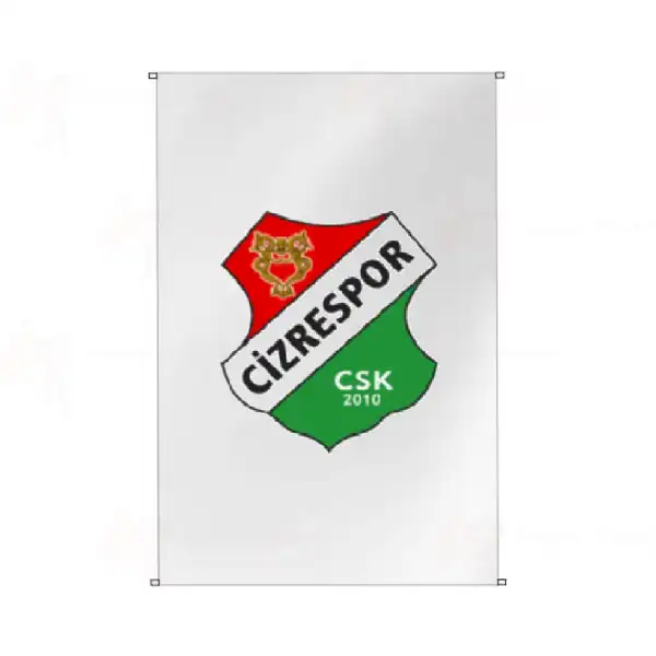 Cizrespor Bina Cephesi Bayraklar