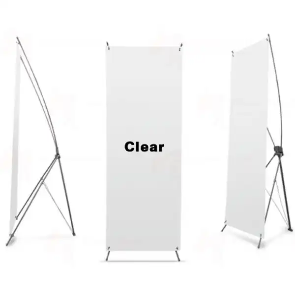 Clear X Banner Bask