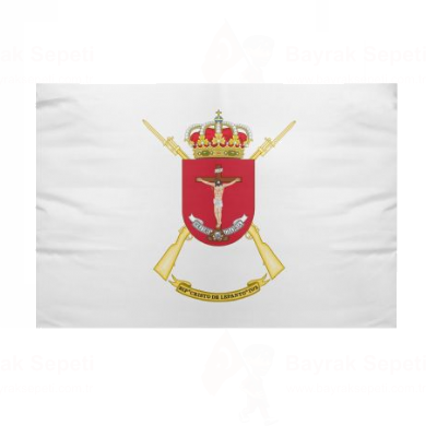 Coat Of Arms Of The 4th Spanish Legion Cristo De Lepanto Bayra