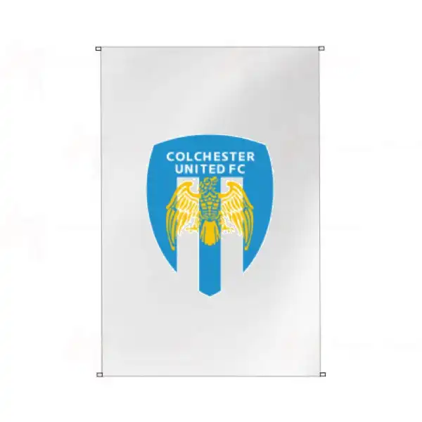 Colchester United Bina Cephesi Bayrak Grselleri