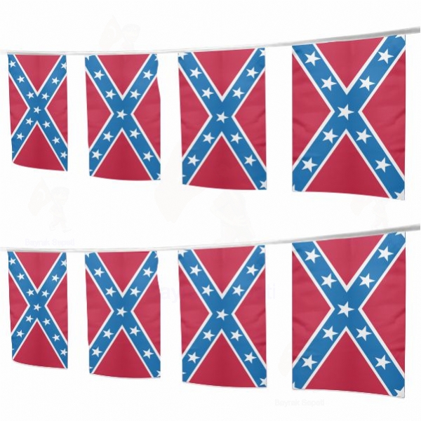 Confederate States Of America Amerika Konfedere Devletleri pe Dizili Ssleme Bayraklar