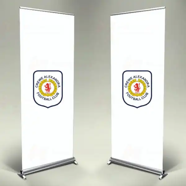 Crewe Alexandra Roll Up ve Banner