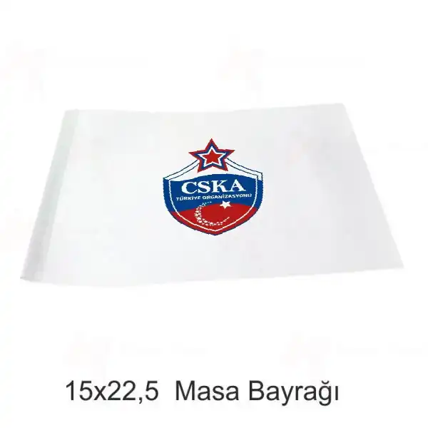 Cska Moskova Trkiye Organizasyonu Masa Bayraklar