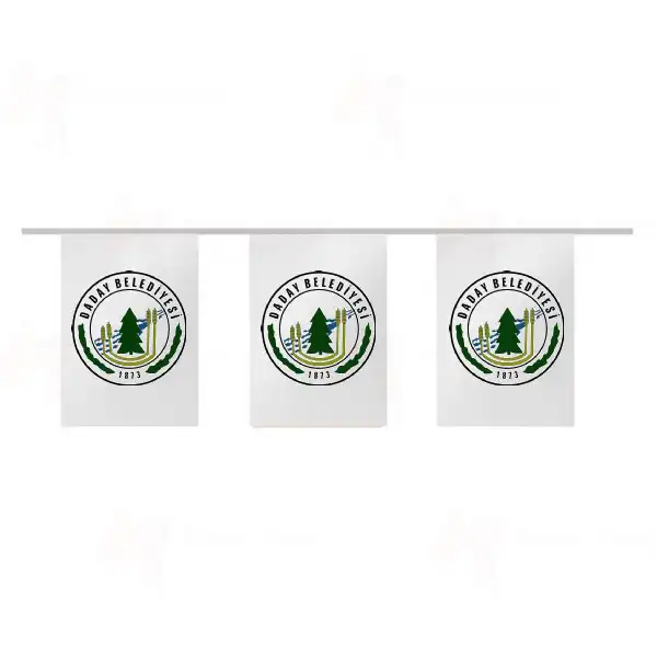 Daday Belediyesi İpe Dizili Süsleme Bayrakları
