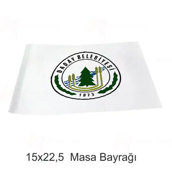 Daday Belediyesi Masa Bayrakları