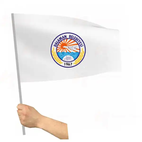 Dalaman Belediyesi Sopalı Bayraklar
