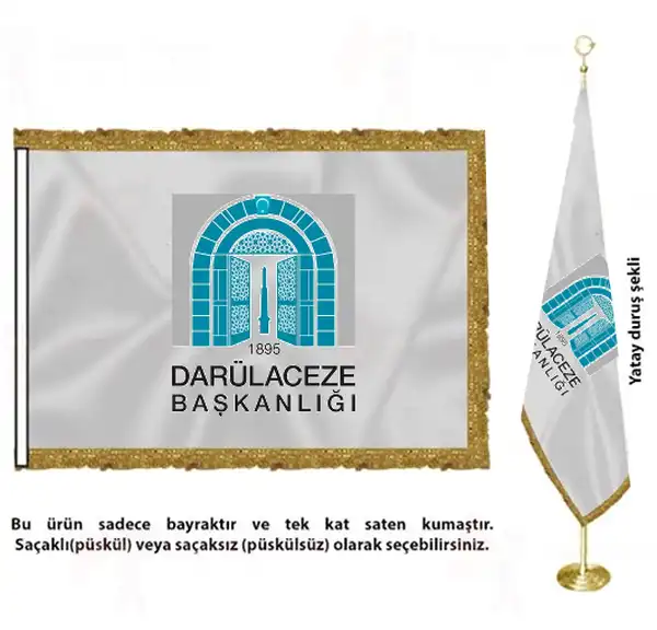 Darlaceze Bakanl Saten Kuma Makam Bayra