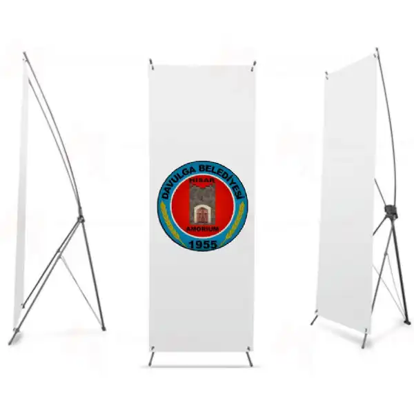 Davulga Belediyesi X Banner Bask Ebat