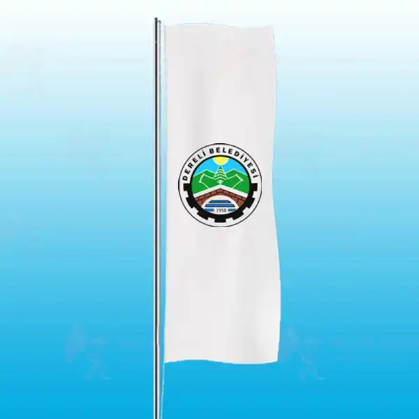Dereli Belediyesi Dikey Gönder Bayrakları