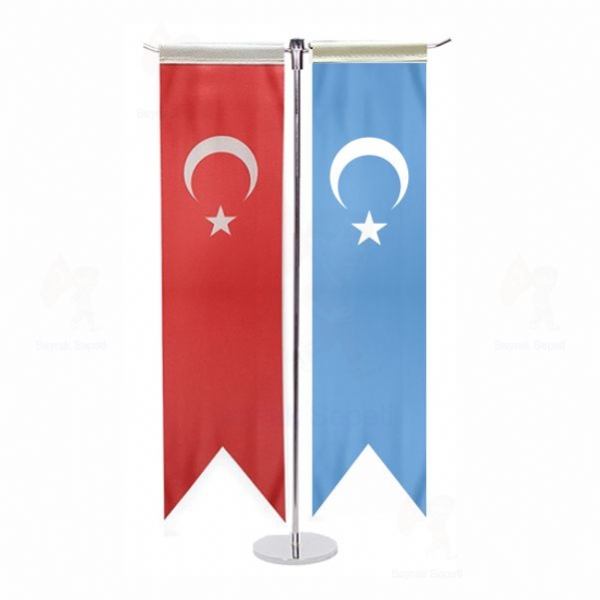 Dou Trkistan T Masa Bayraklar