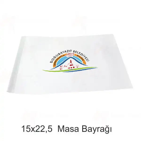 Doubayazt Belediyesi Masa Bayraklar