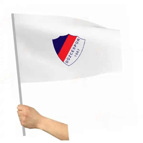 Düzcespor Sopalı Bayraklar
