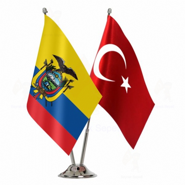 Ekvador 2 Li Masa Bayraklar