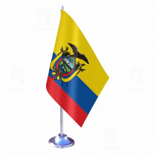 Ekvador Tekli Masa Bayraklar reticileri